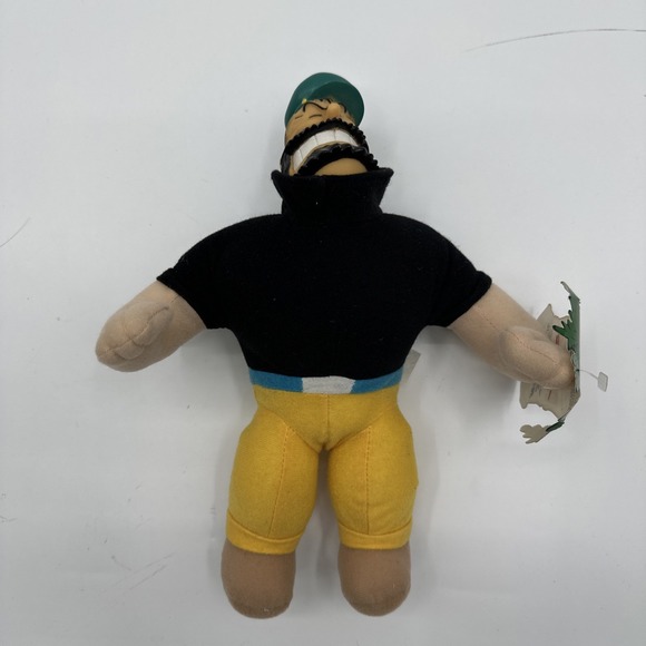 Play-by-play Other - Popeye Cartoon Vintage  11inch Brutus Plush Play By Play 2000 Plush Stuffed‎ Tag